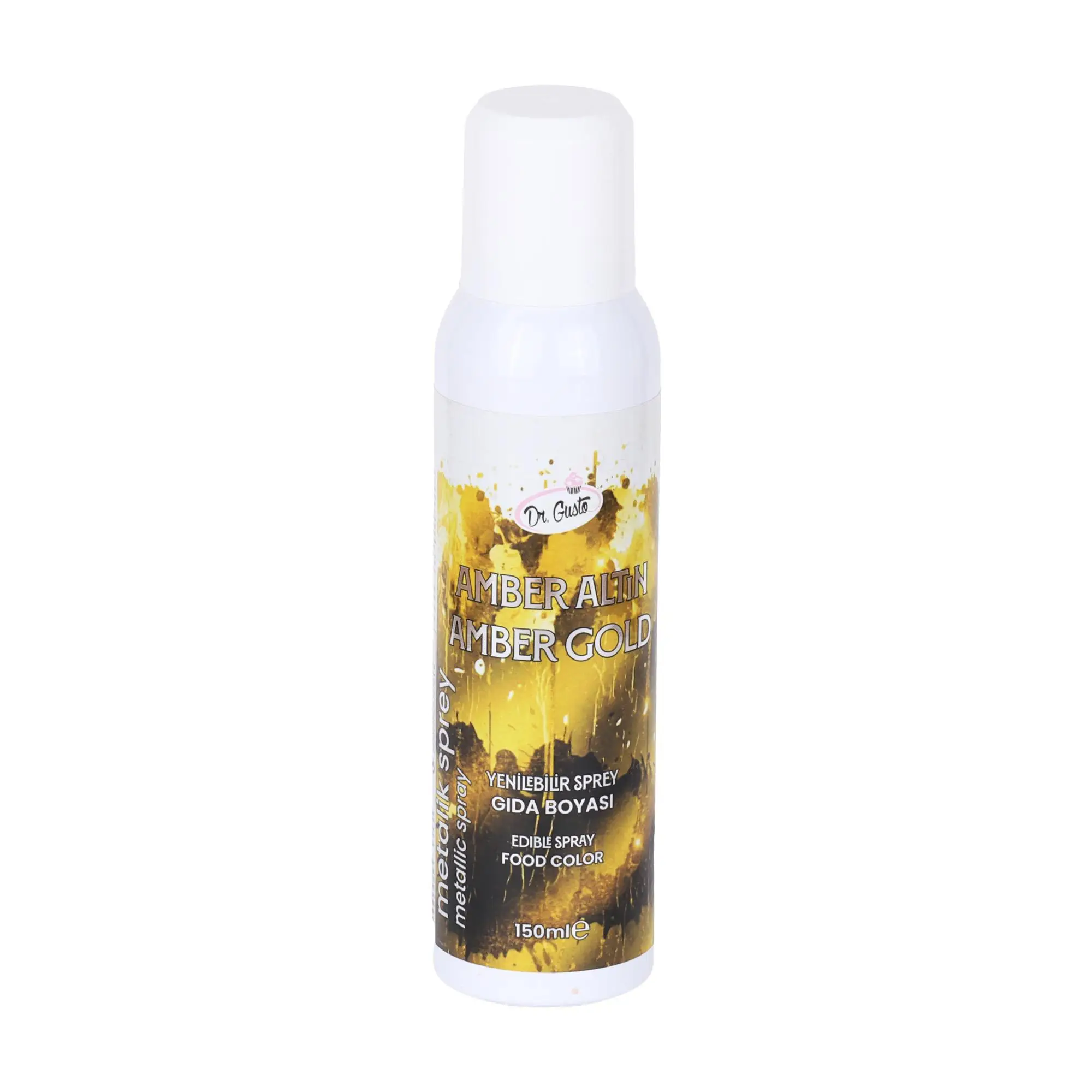 Sprey Gıda Boyası 150 ml Altın Amber