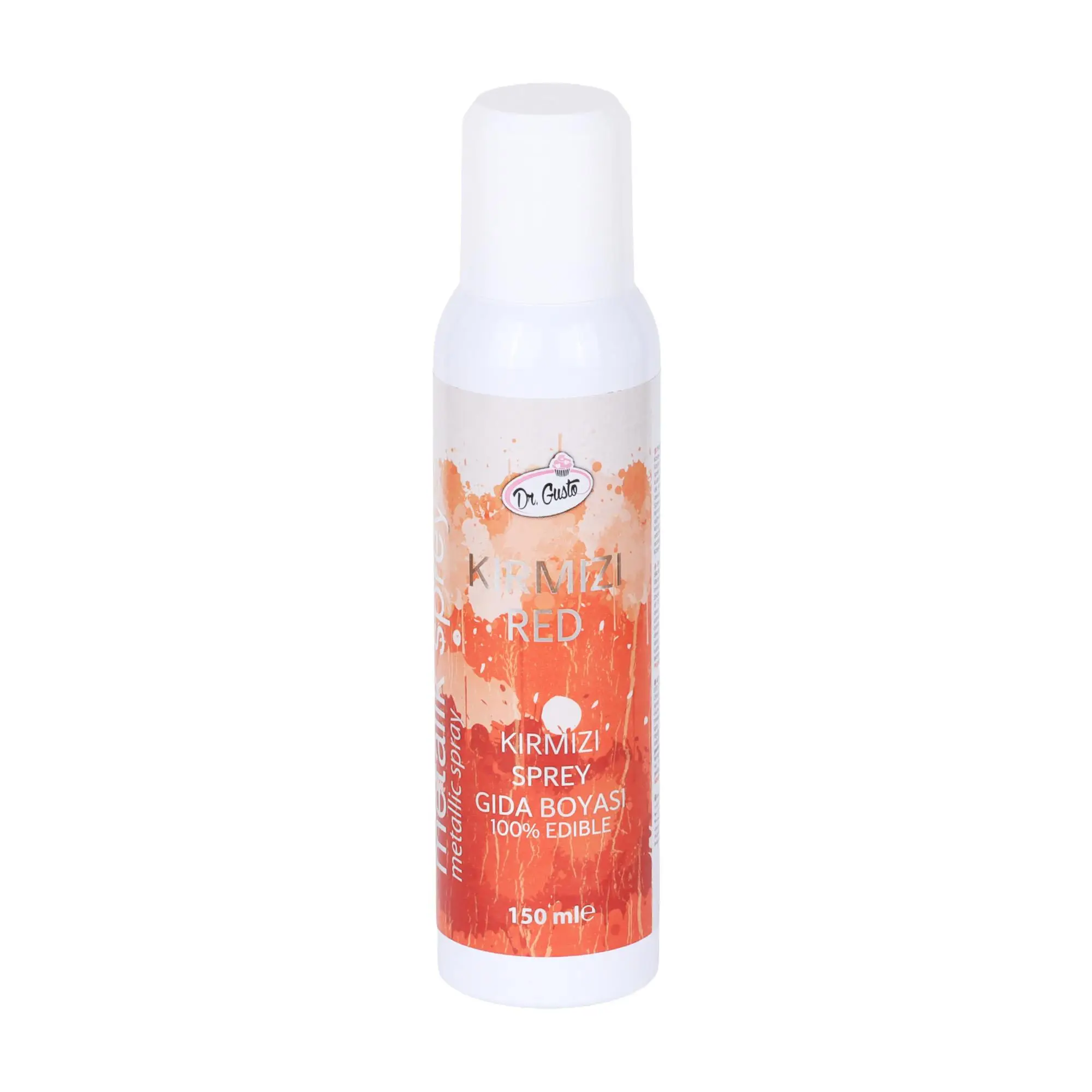 Sprey Gıda Boyası 150 ml Kırmızı