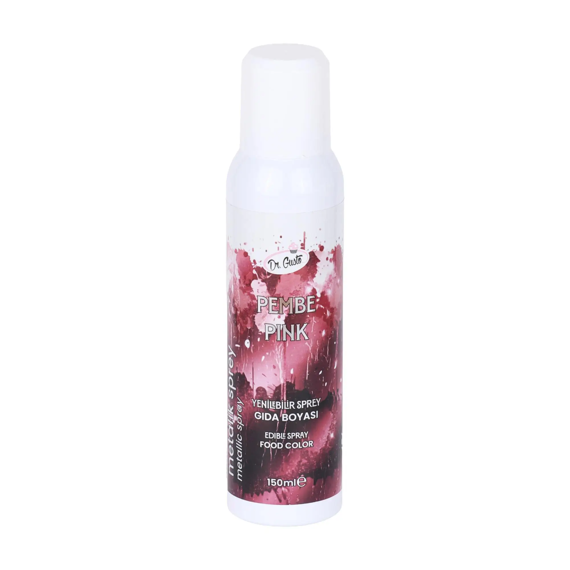 Sprey Gıda Boyası 150 ml Pembe