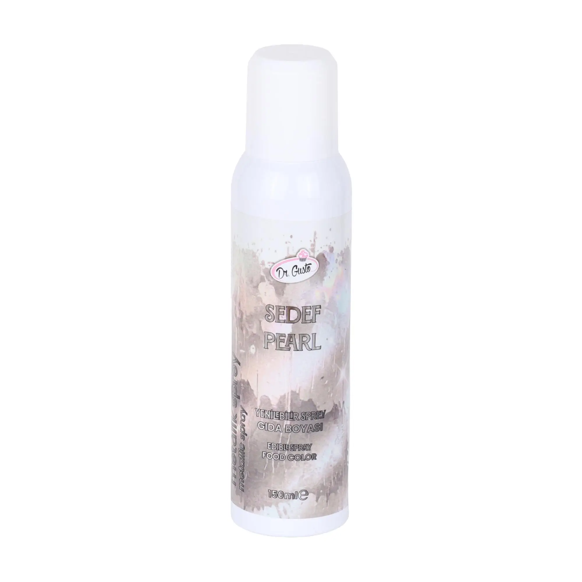 Sprey Gıda Boyası 150 ml Sedef