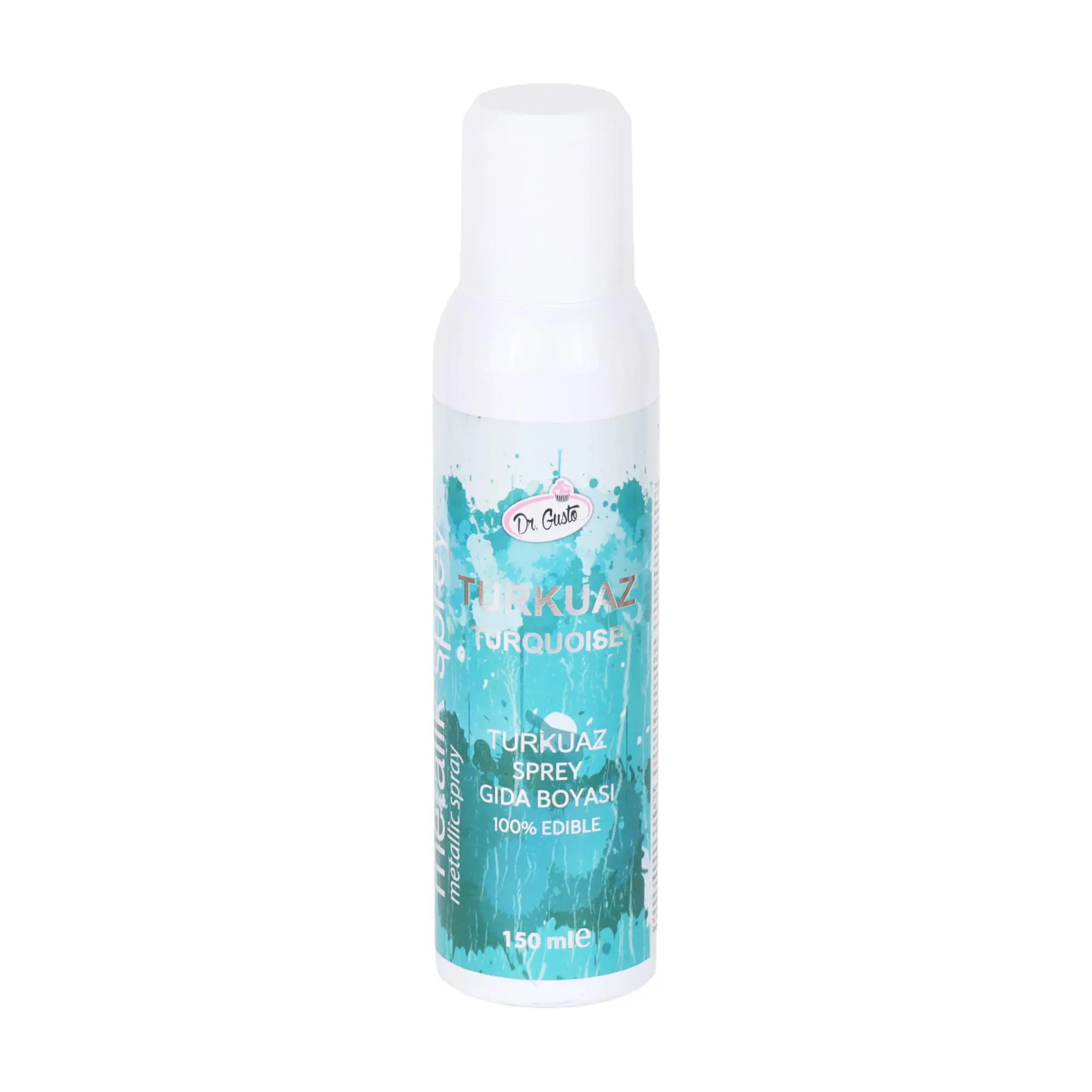 Sprey Gıda Boyası 150 ml Turkuaz