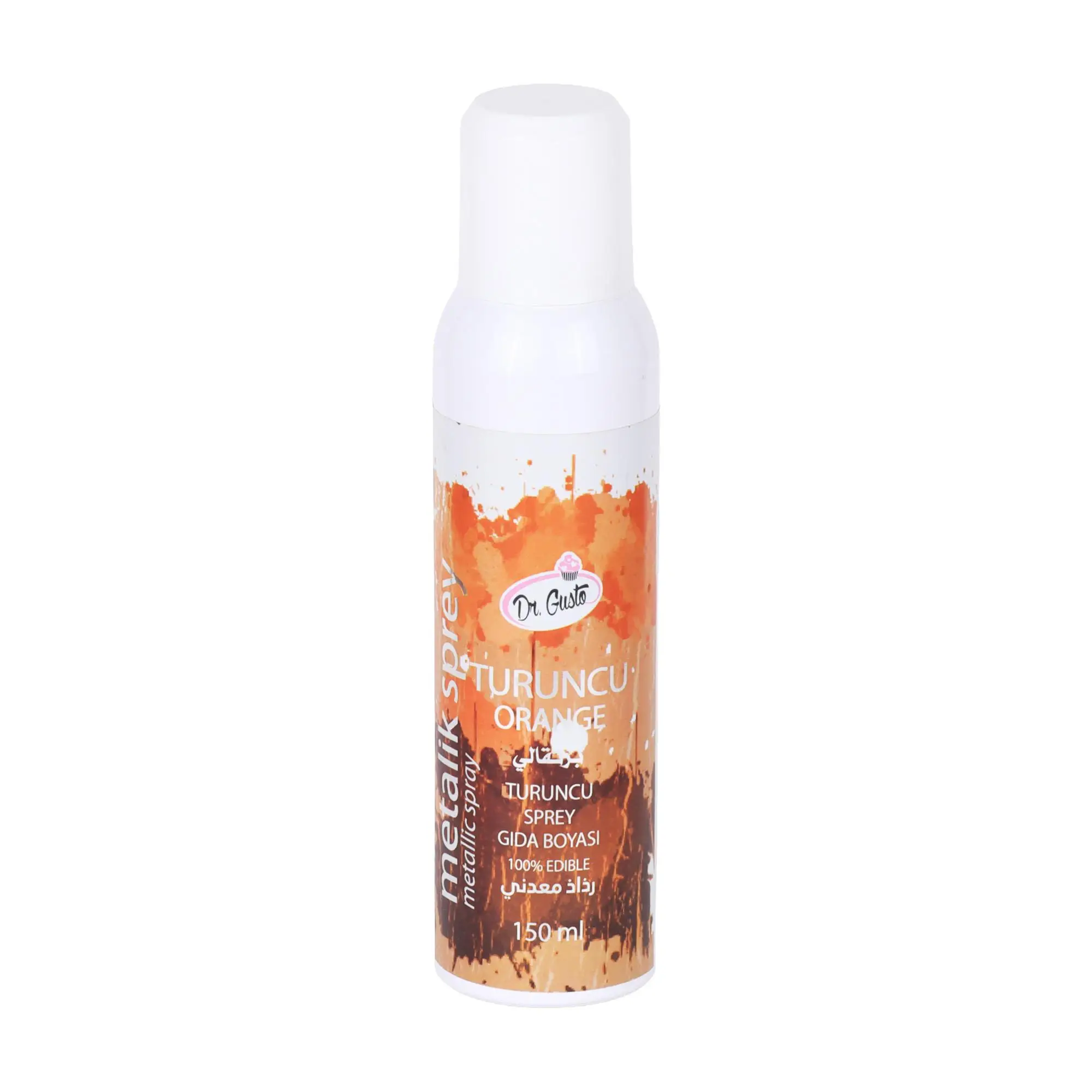 Sprey Gıda Boyası 150 ml Turuncu