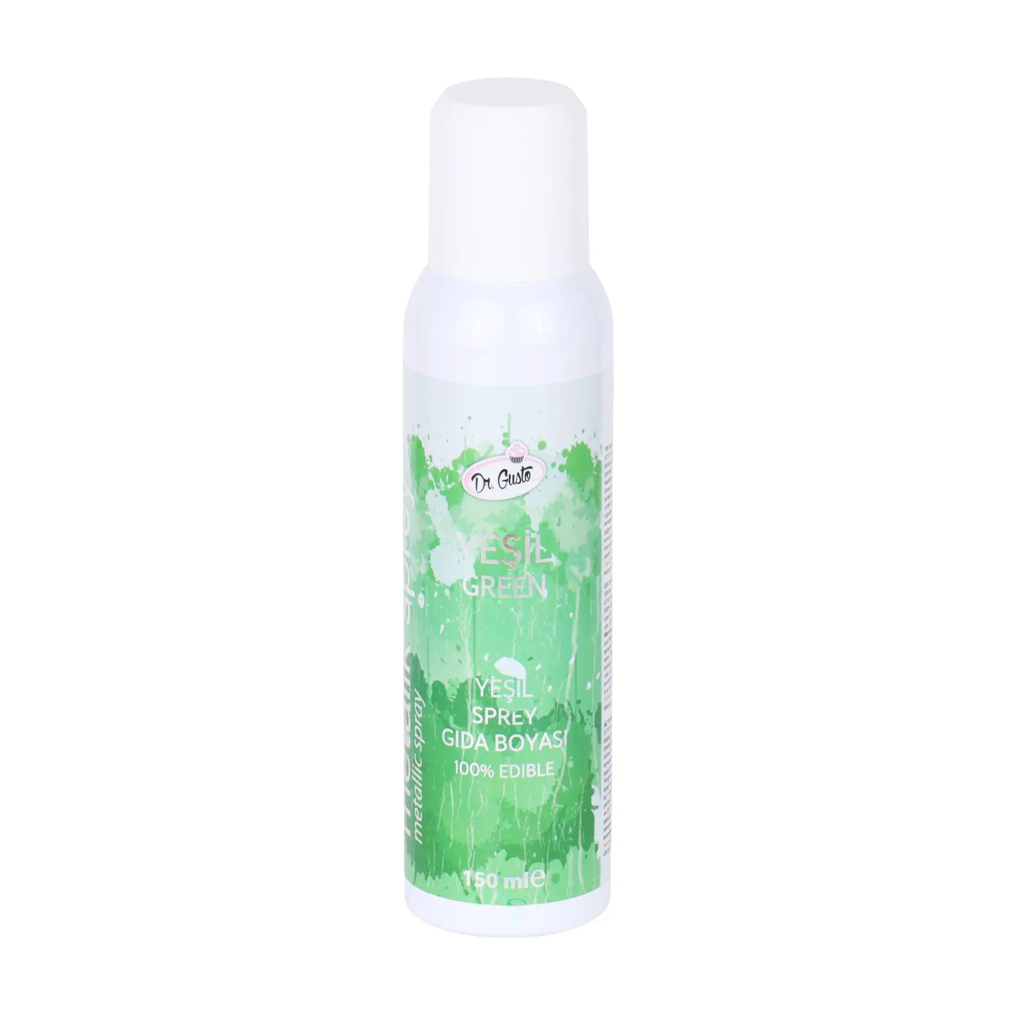 Sprey Gıda Boyası 150 ml Yeşil