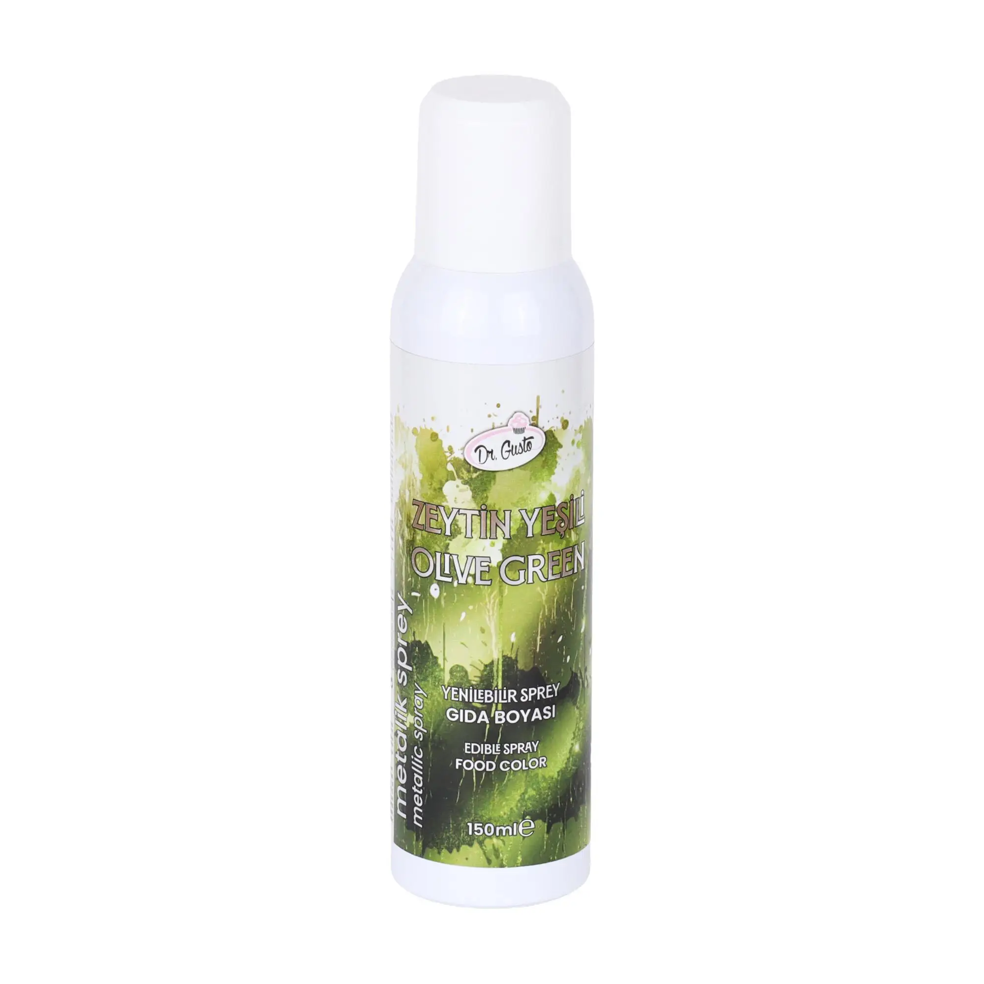 Sprey Gıda Boyası 150 ml Zeytin Yeşili