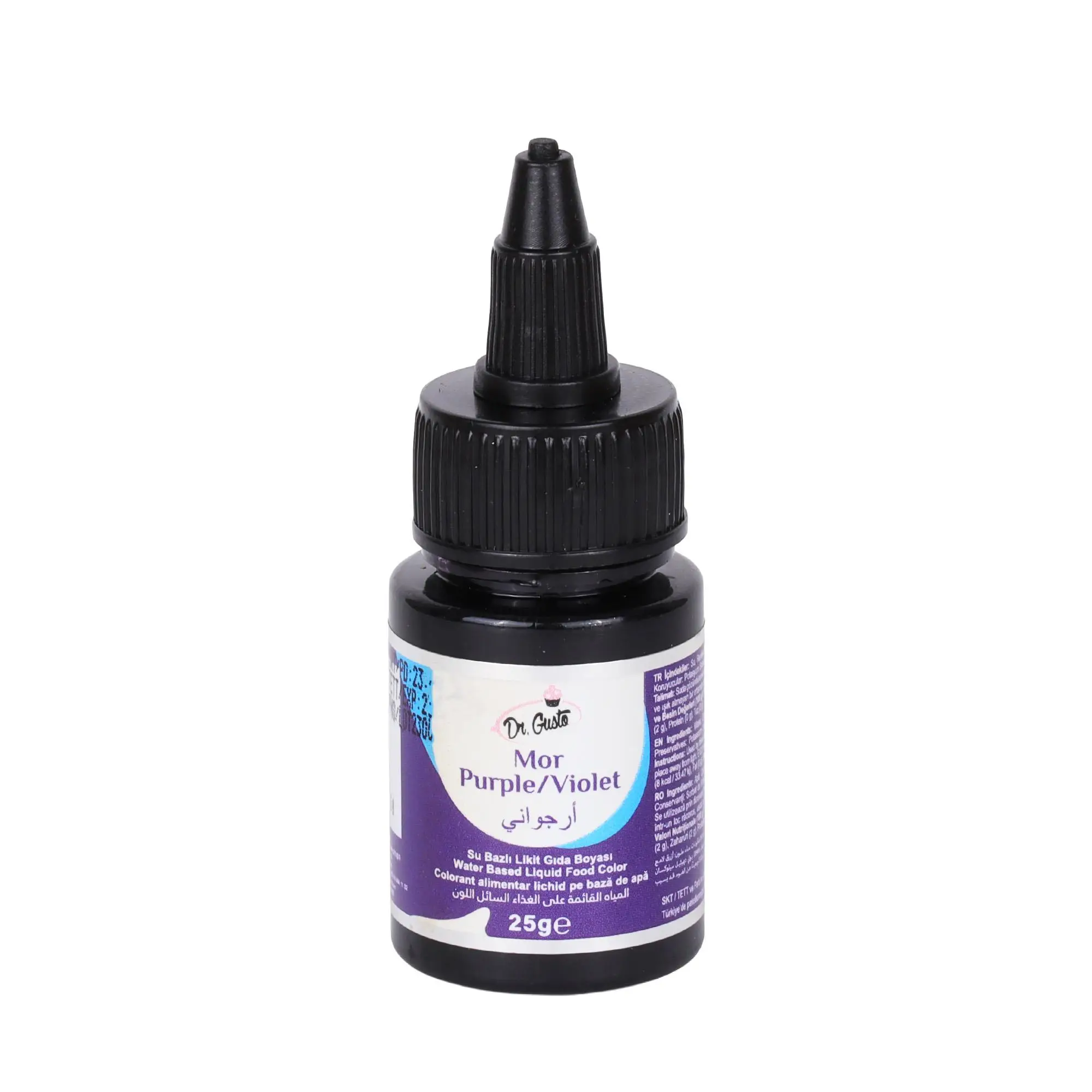 Su Bazlı Likit Gıda Boyası 25 gr Mor