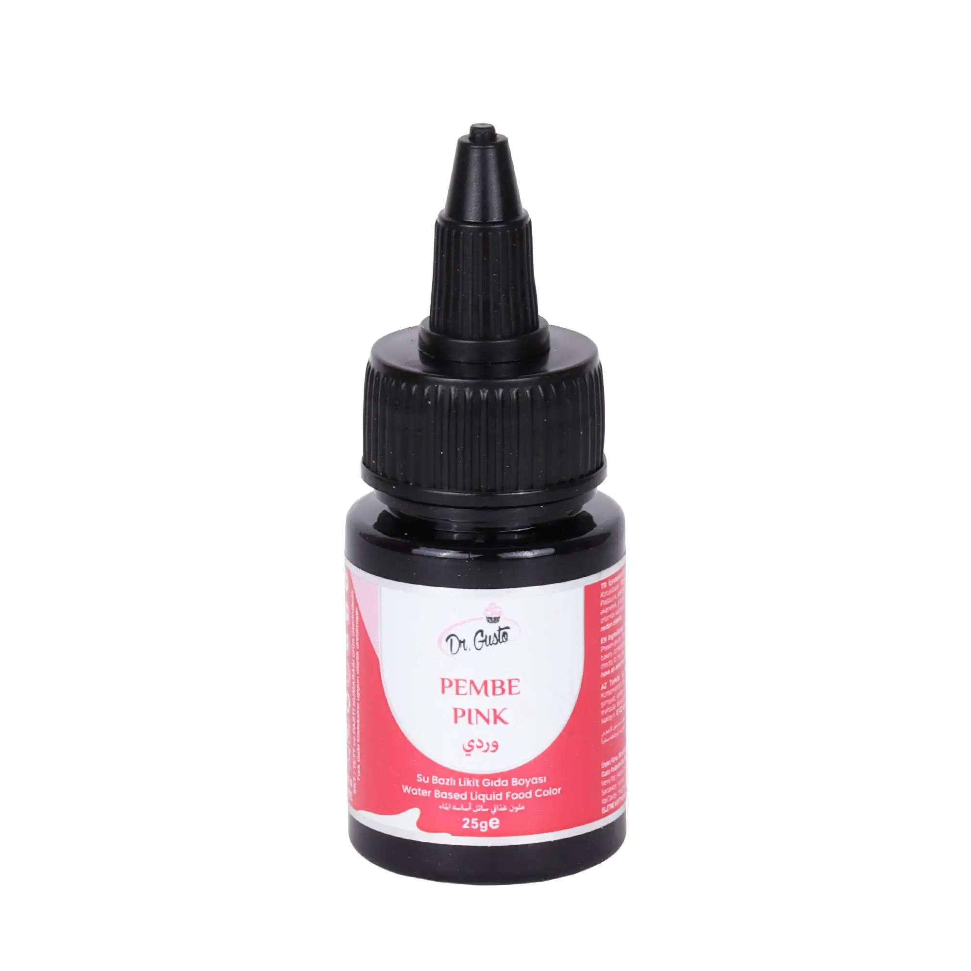Su Bazlı Likit Gıda Boyası 25 gr Pembe