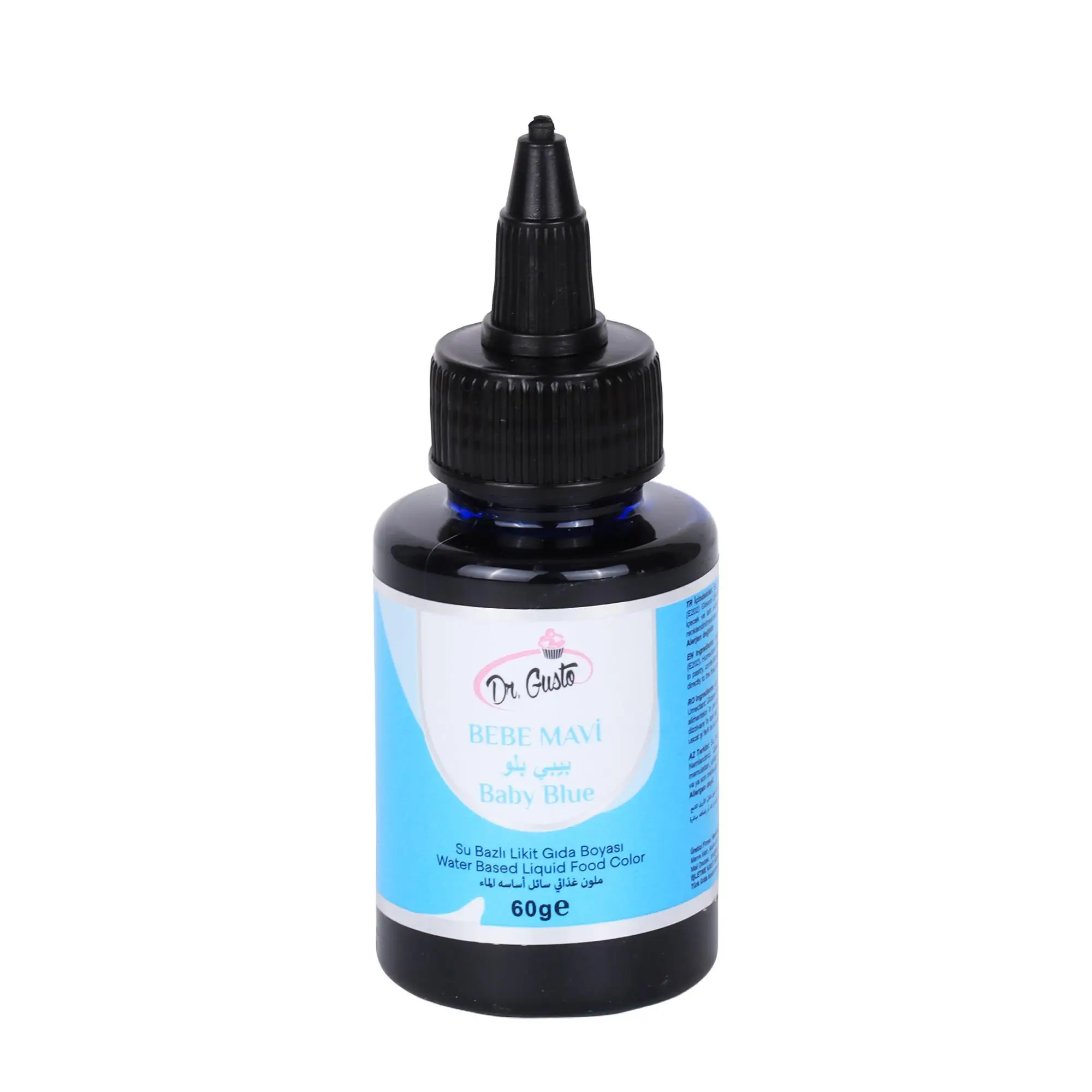 Su Bazlı Likit Gıda Boyası 60 gr Bebek Mavi