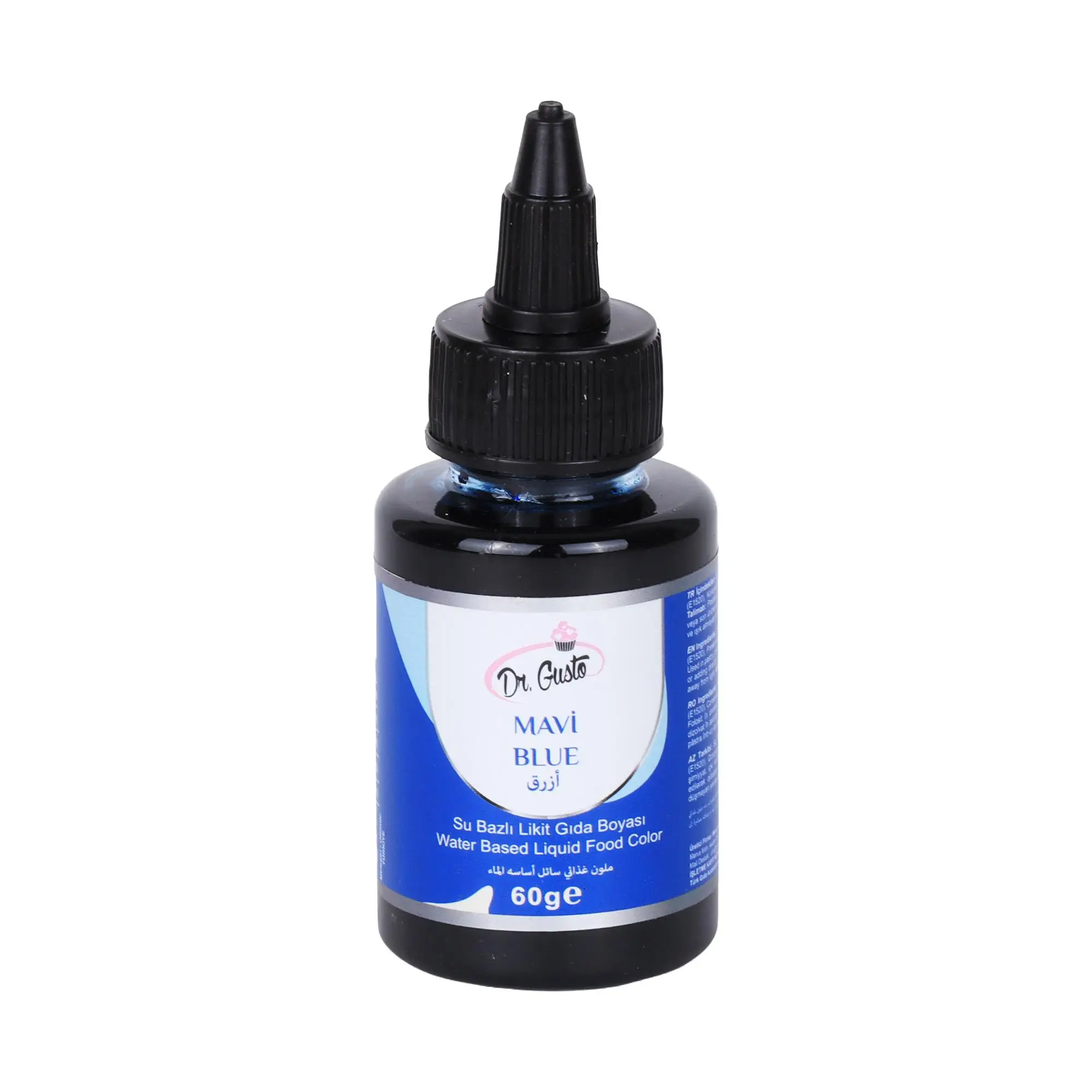 Su Bazlı Likit Gıda Boyası 60 gr Mavi