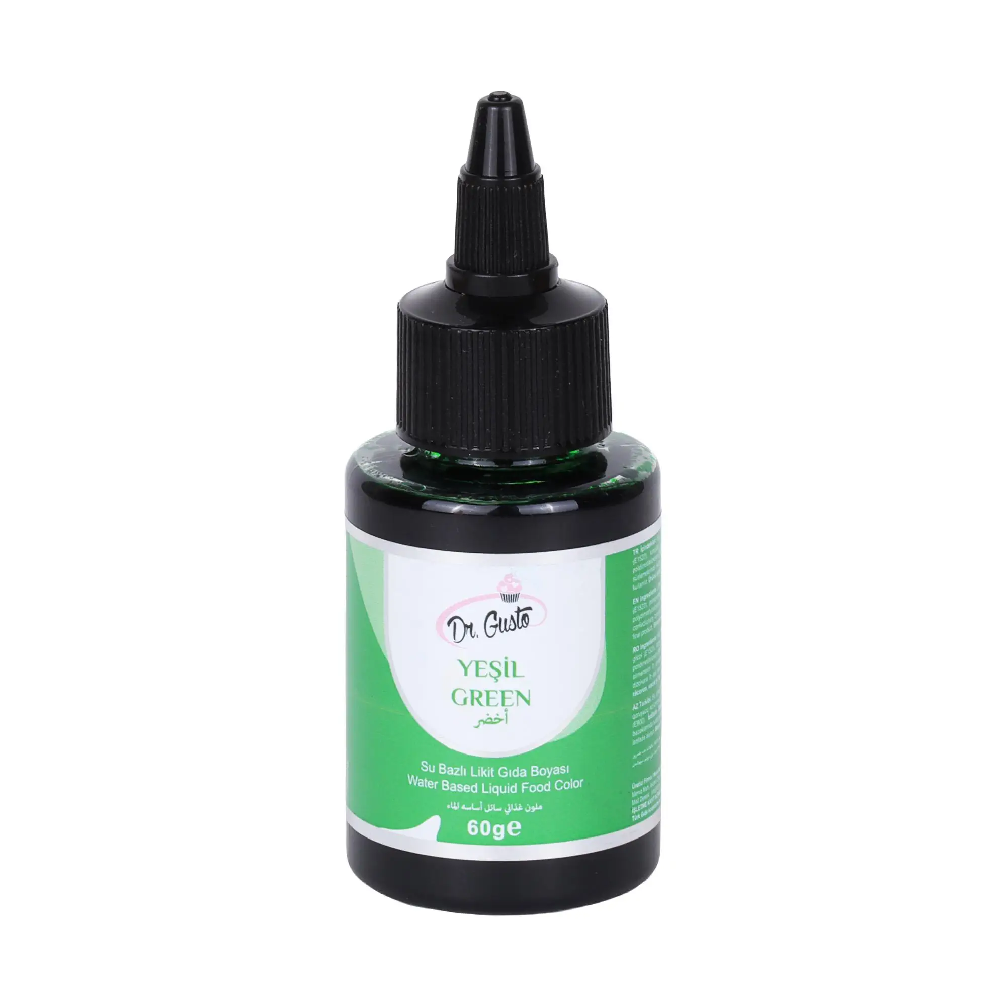 Su Bazlı Likit Gıda Boyası 60 gr Yeşil