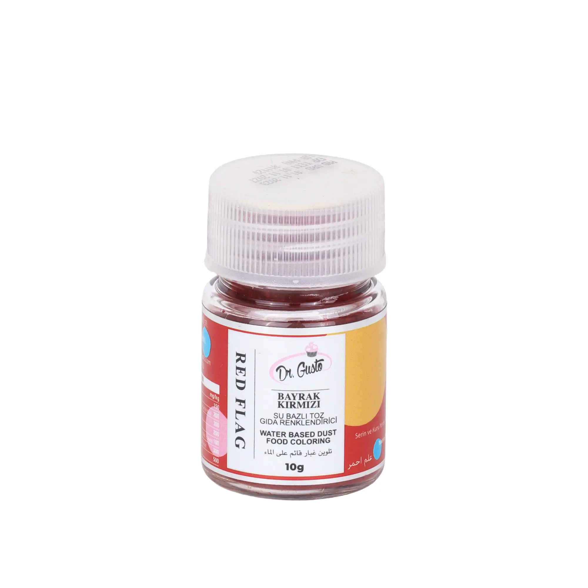 Su Bazlı Toz Gıda Boyası 10 gr Bayrak Kırmızı