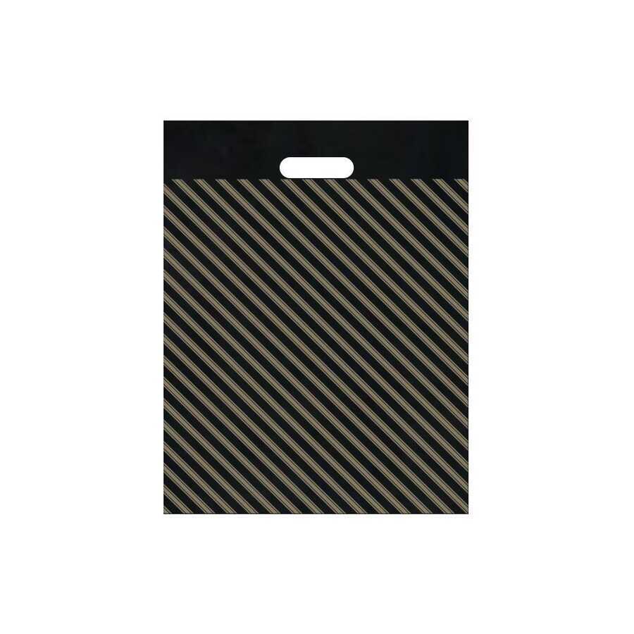 Takviyeli Siyah Çizgili No:3 33x45 cm - 50 Adet