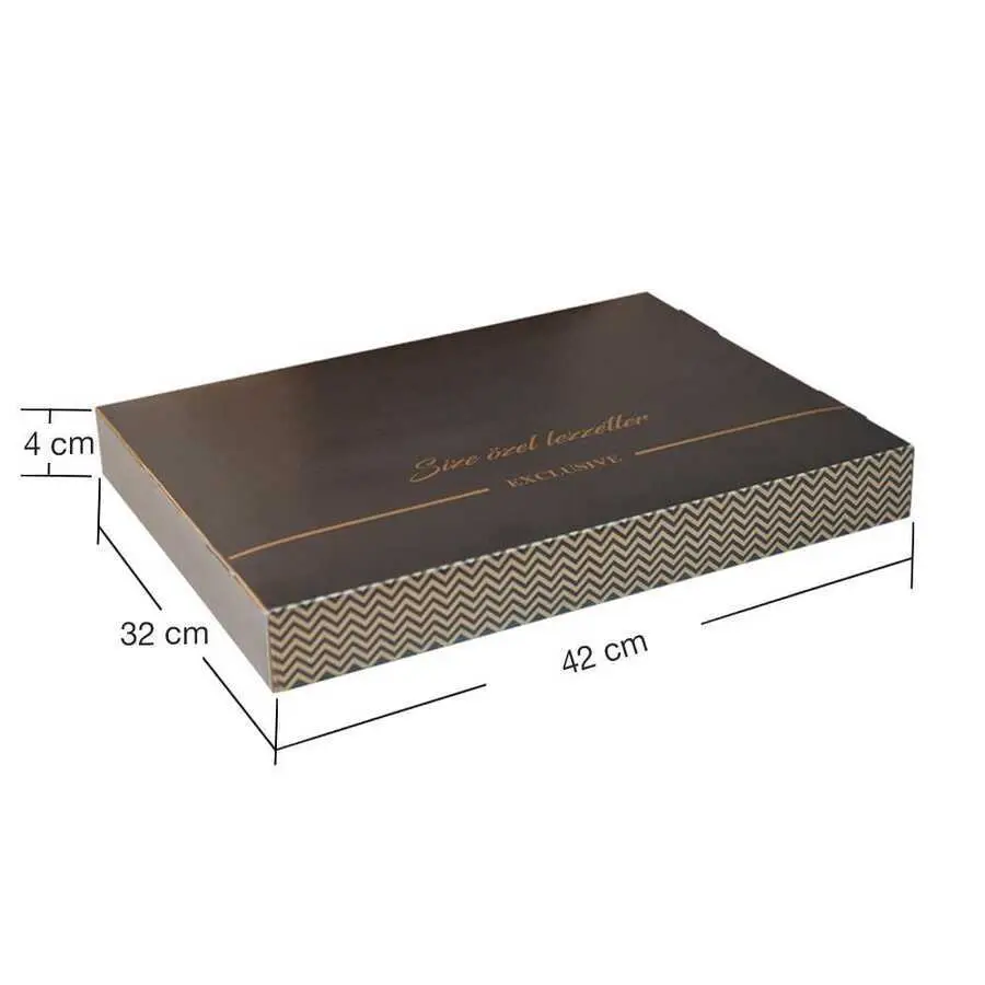 Tepsi Kutusu 32x42x4,5 cm (800 gr) - 50 Adet