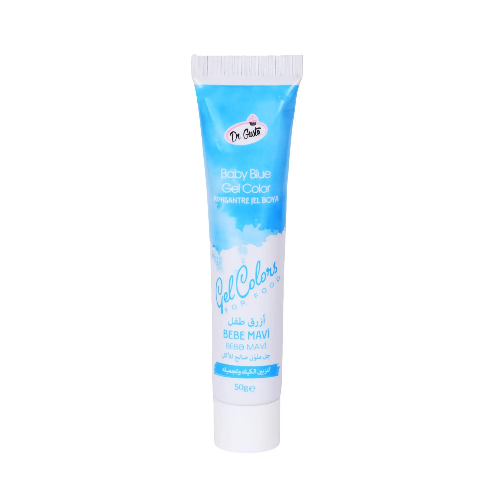 Tüp Jel Gıda Boyası 50 gr Bebek Mavi