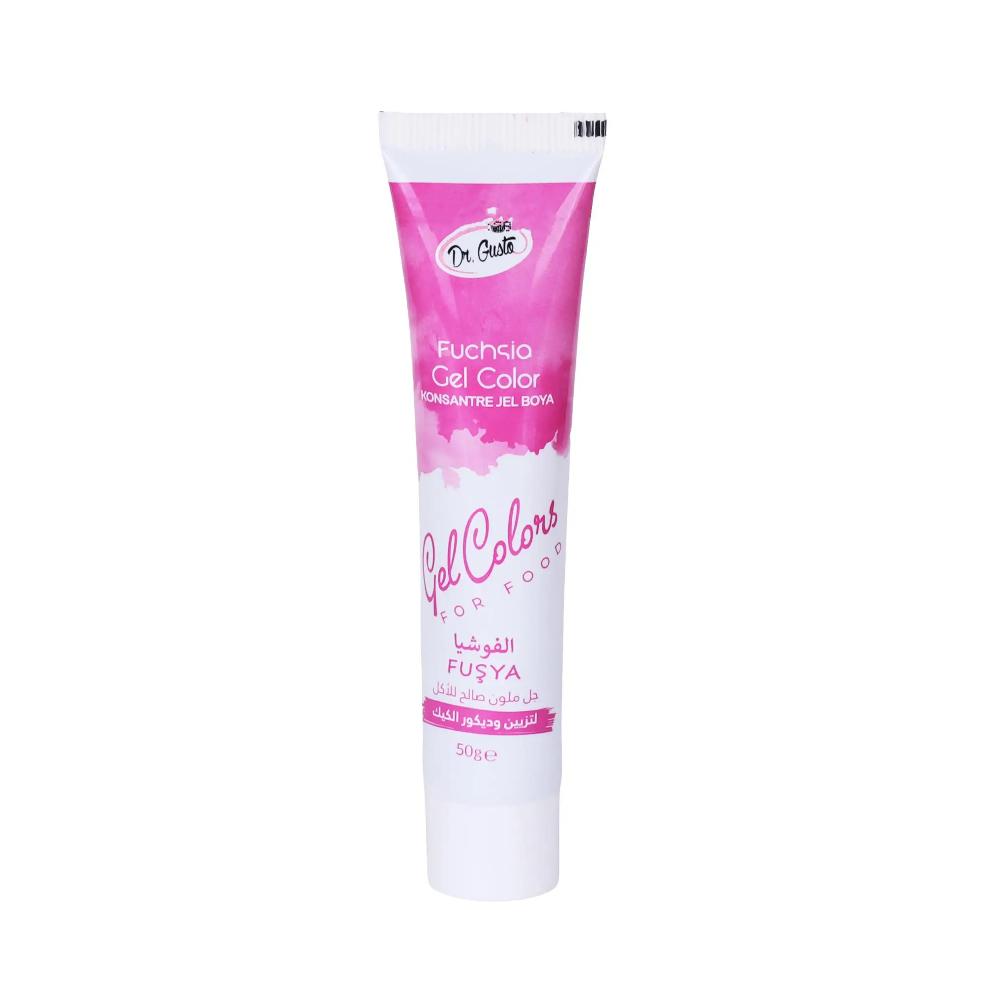 Tüp Jel Gıda Boyası 50 gr Fuşya