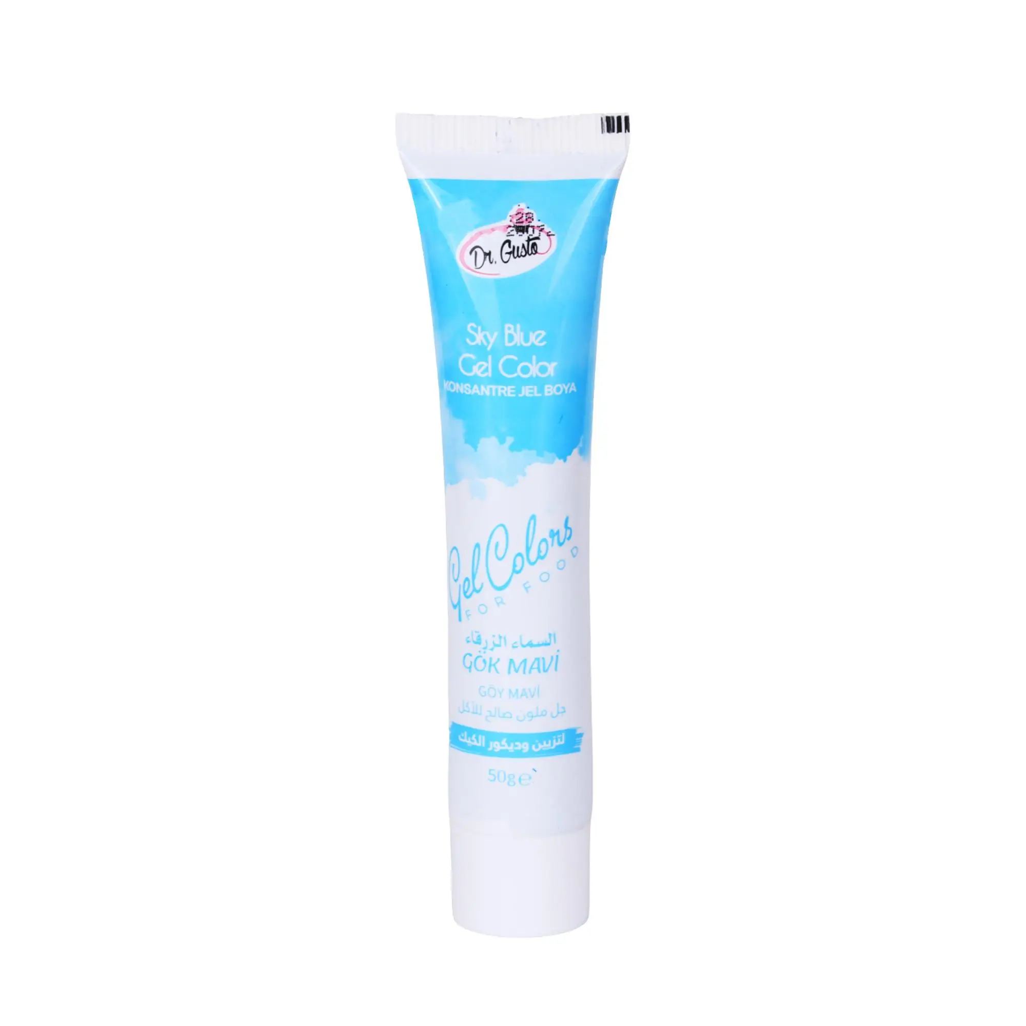 Tüp Jel Gıda Boyası 50 gr Gökyüzü Mavisi