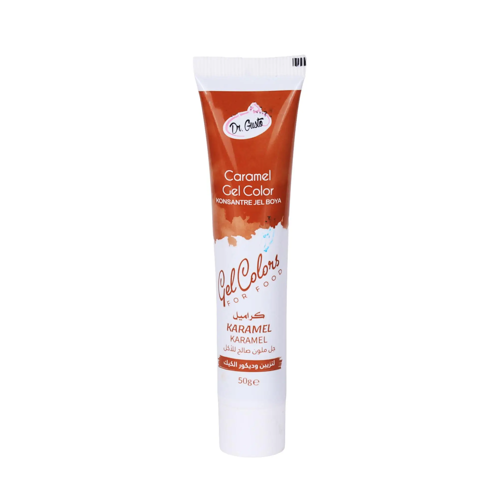 Tüp Jel Gıda Boyası 50 gr Karamel