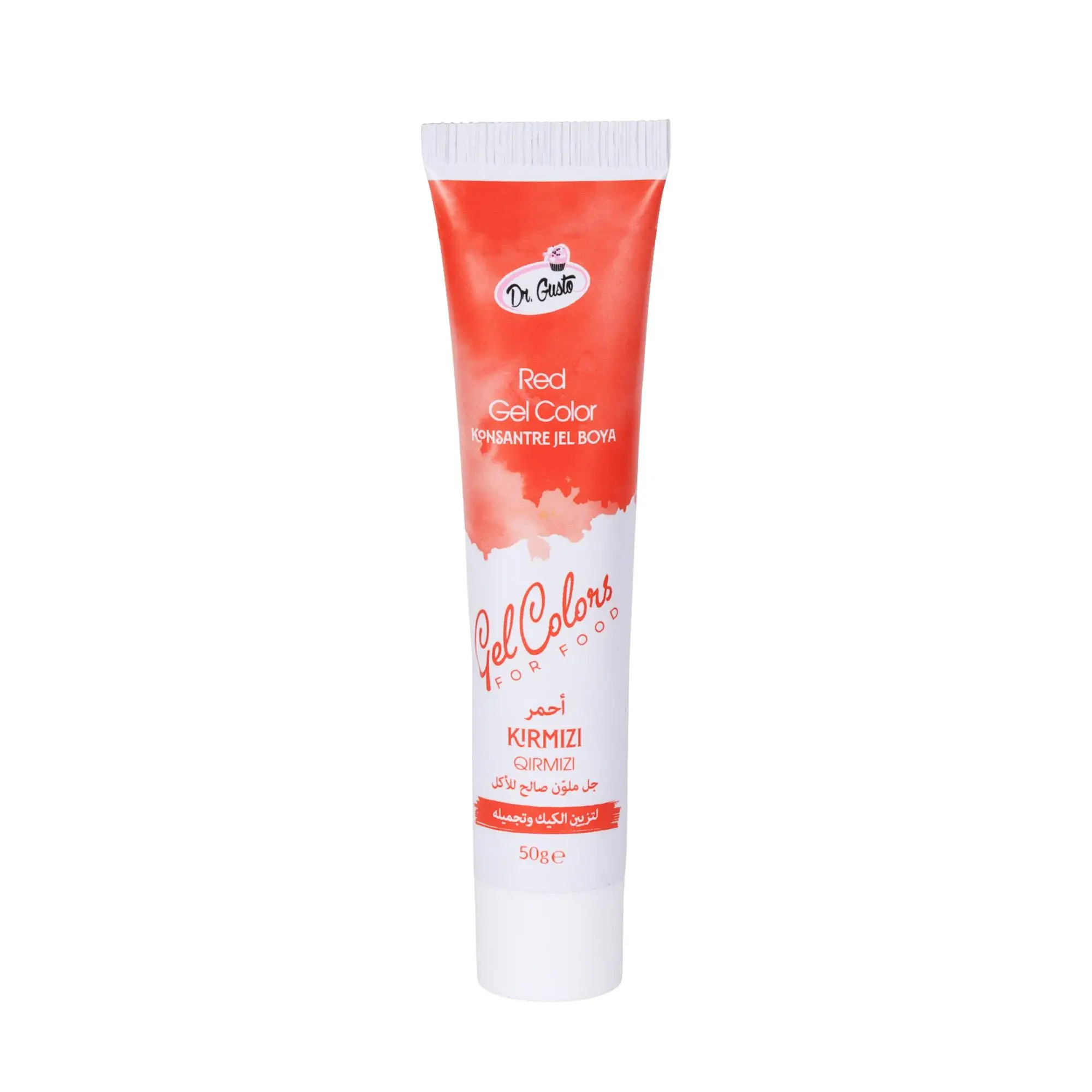 Tüp Jel Gıda Boyası 50 gr Kırmızı