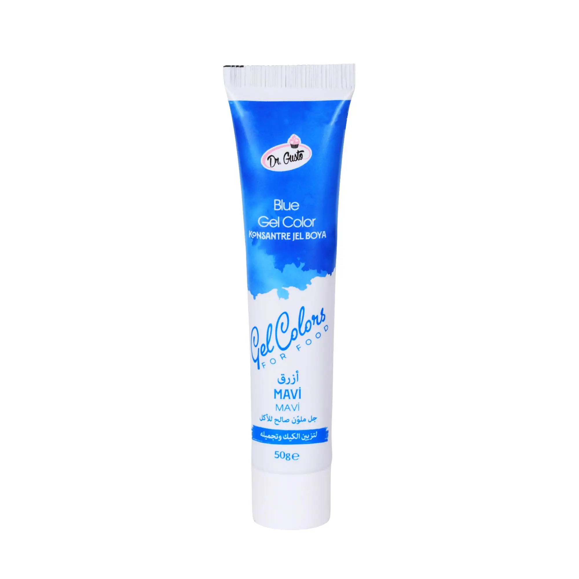 Tüp Jel Gıda Boyası 50 gr Mavi