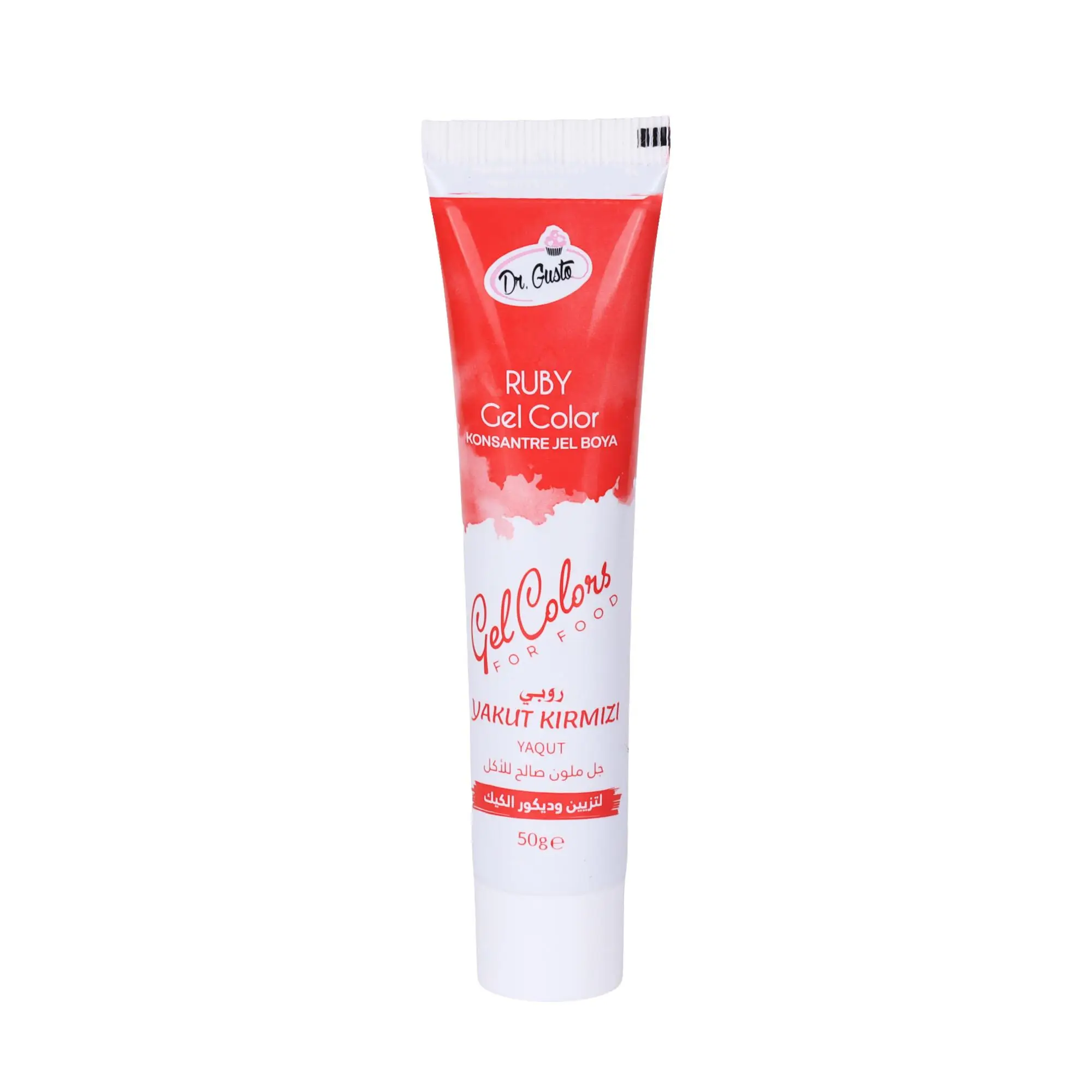Tüp Jel Gıda Boyası 50 gr Yakut Kırmızı