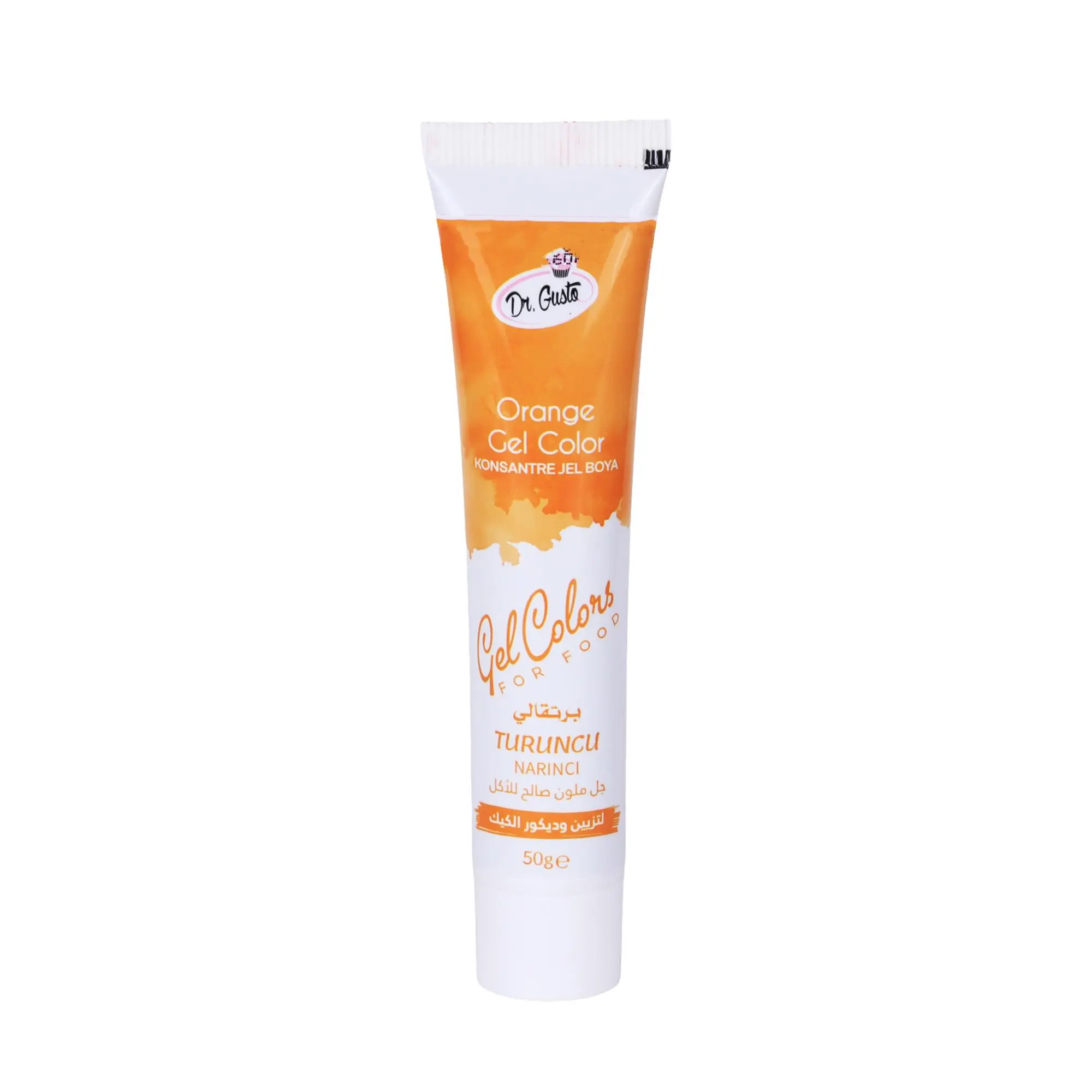 Tüp Jel Gıda Boyası 50 gr Turuncu