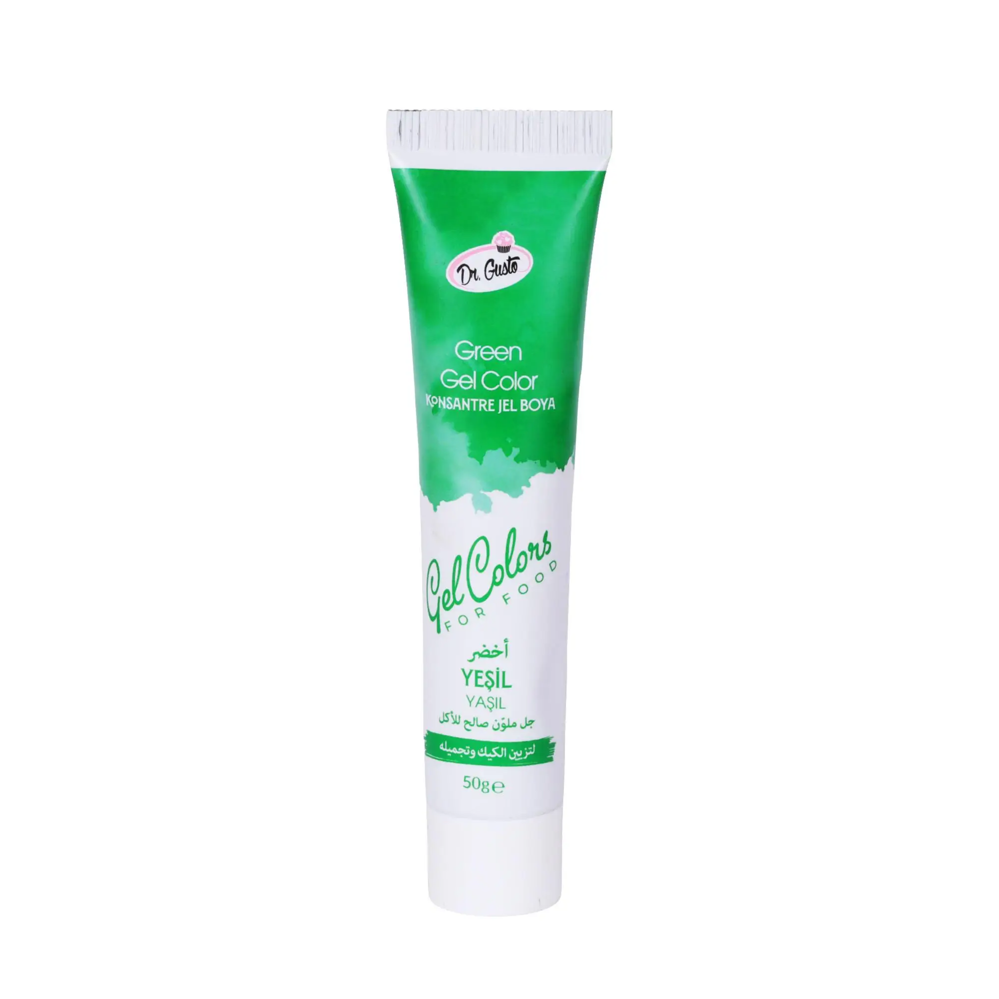 Tüp Jel Gıda Boyası 50 gr Yeşil