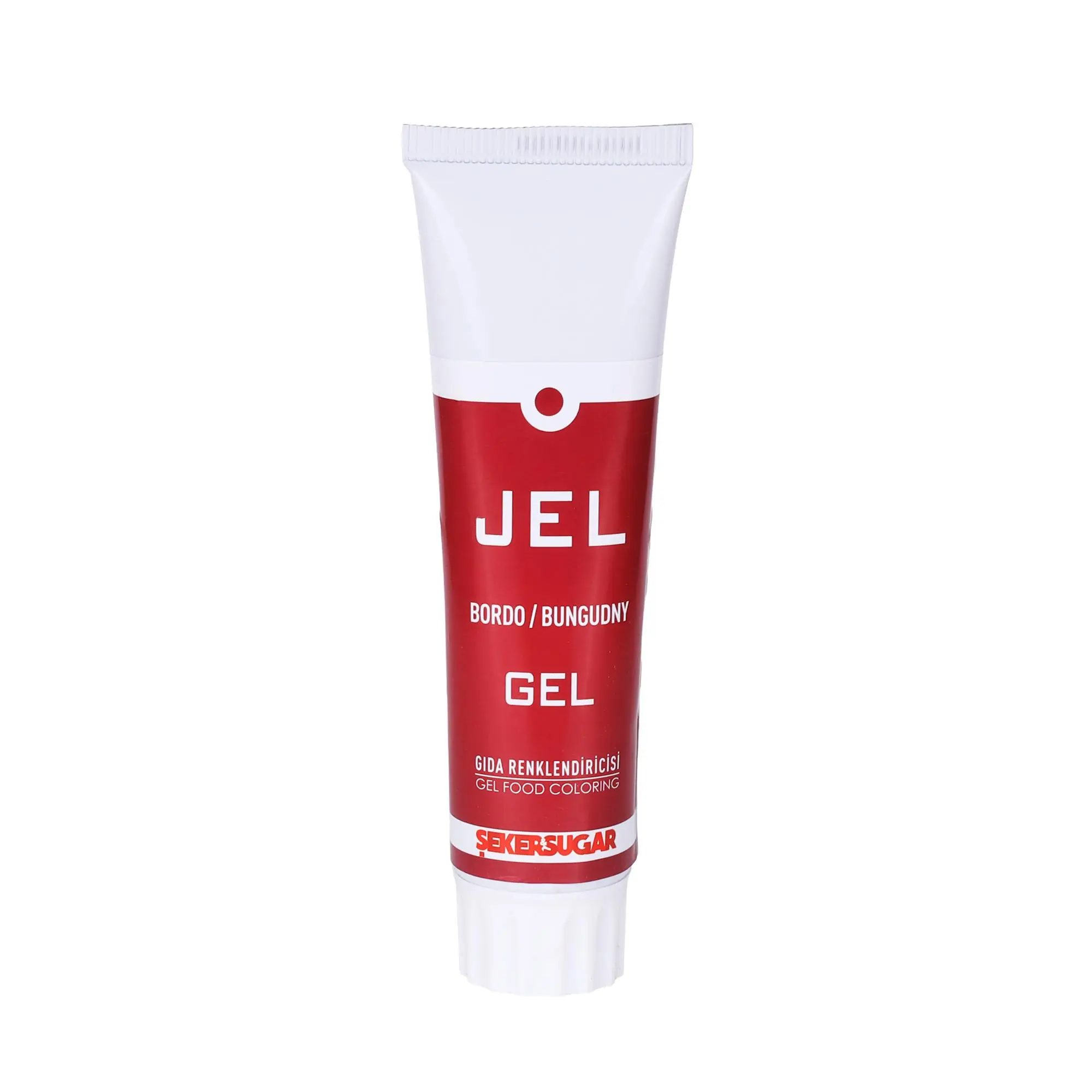 Tüp Jel Gıda Boyası Bordo 100 gr
