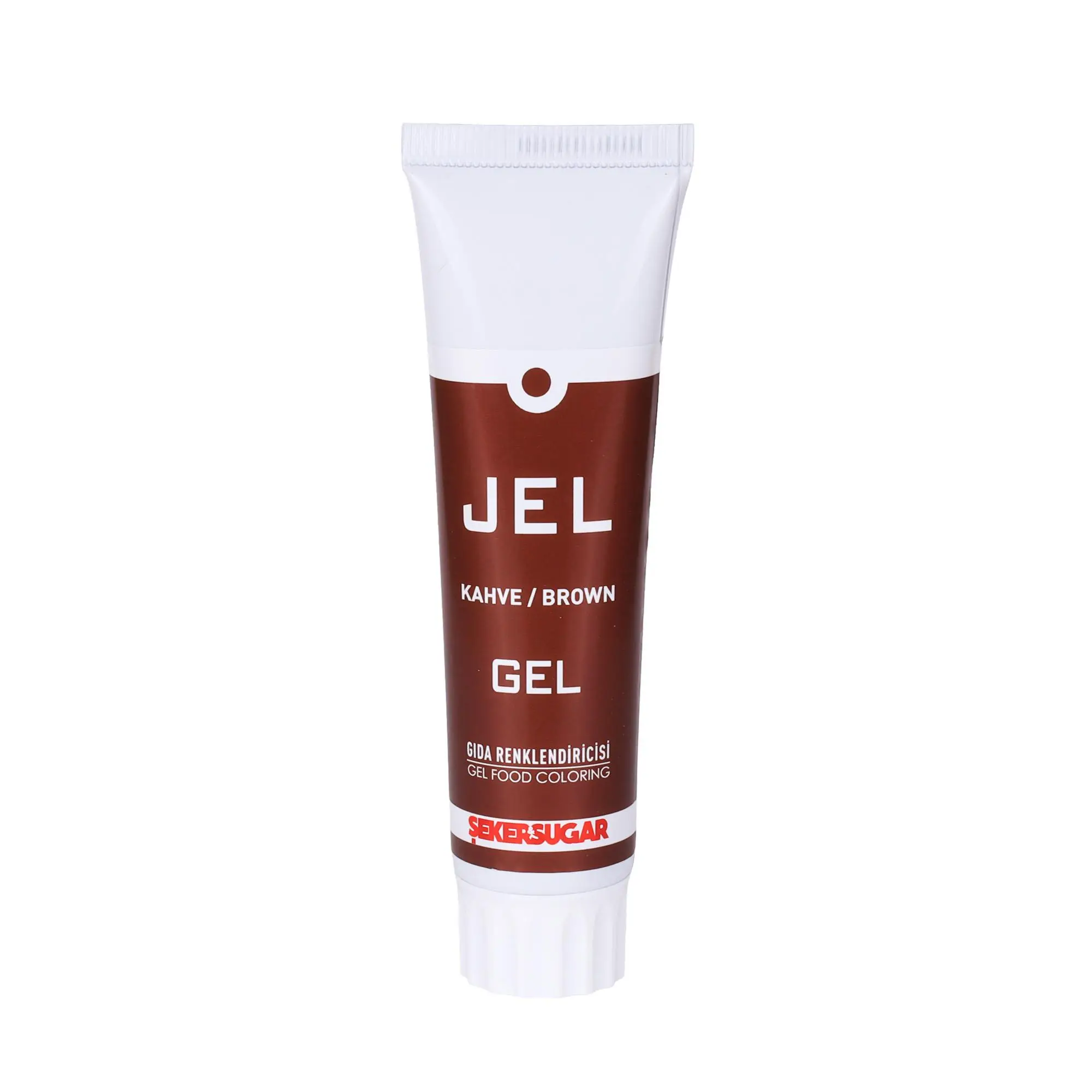 Tüp Jel Gıda Boyası Kahverengi 100 gr