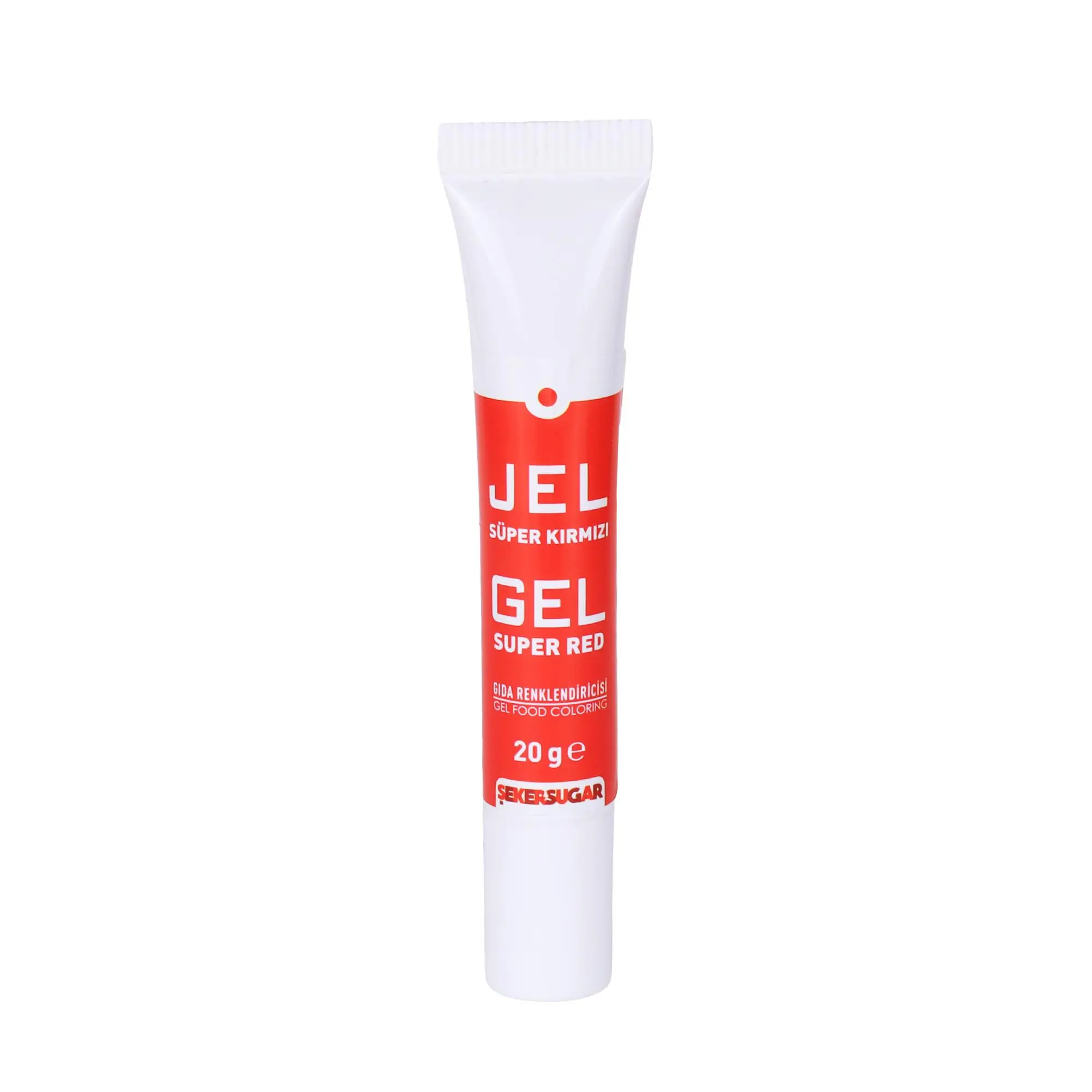 Tüp Jel Gıda Boyası Kırmızı 20 gr