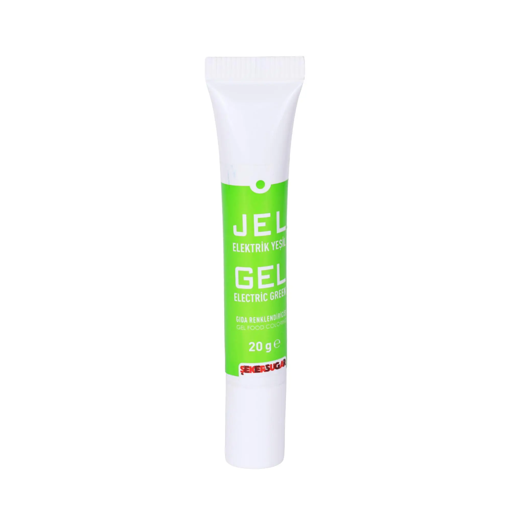 Tüp Jel Gıda Boyası Neon Yeşil 20 gr