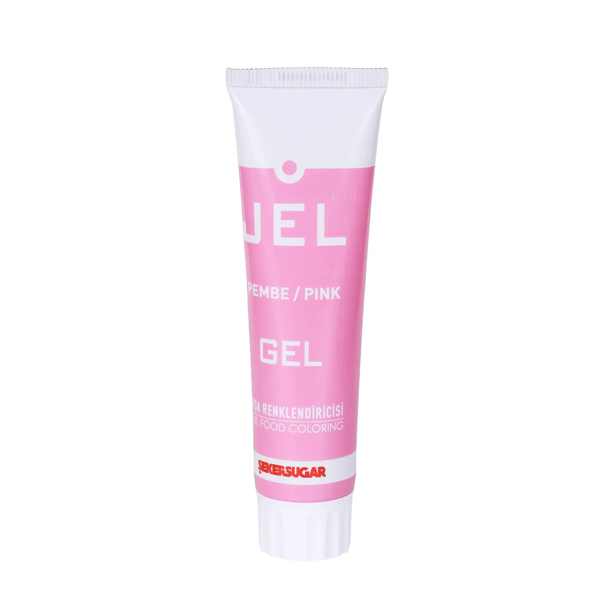 Tüp Jel Gıda Boyası Pembe 100 gr