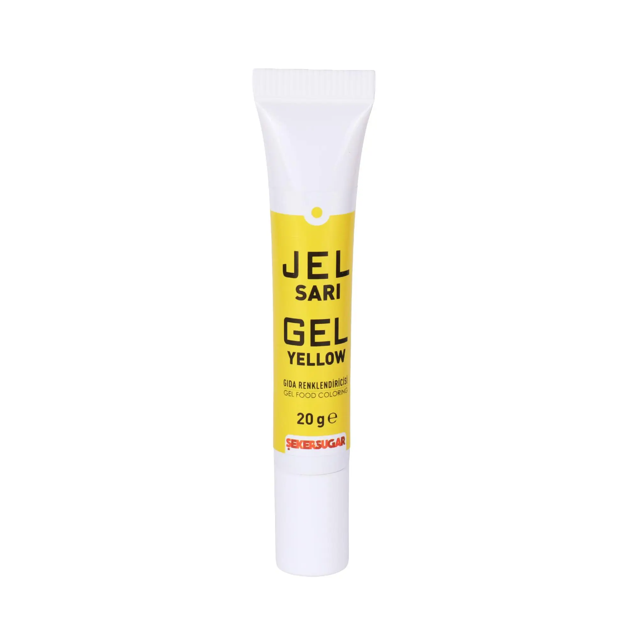 Tüp Jel Gıda Boyası Sarı 20 gr