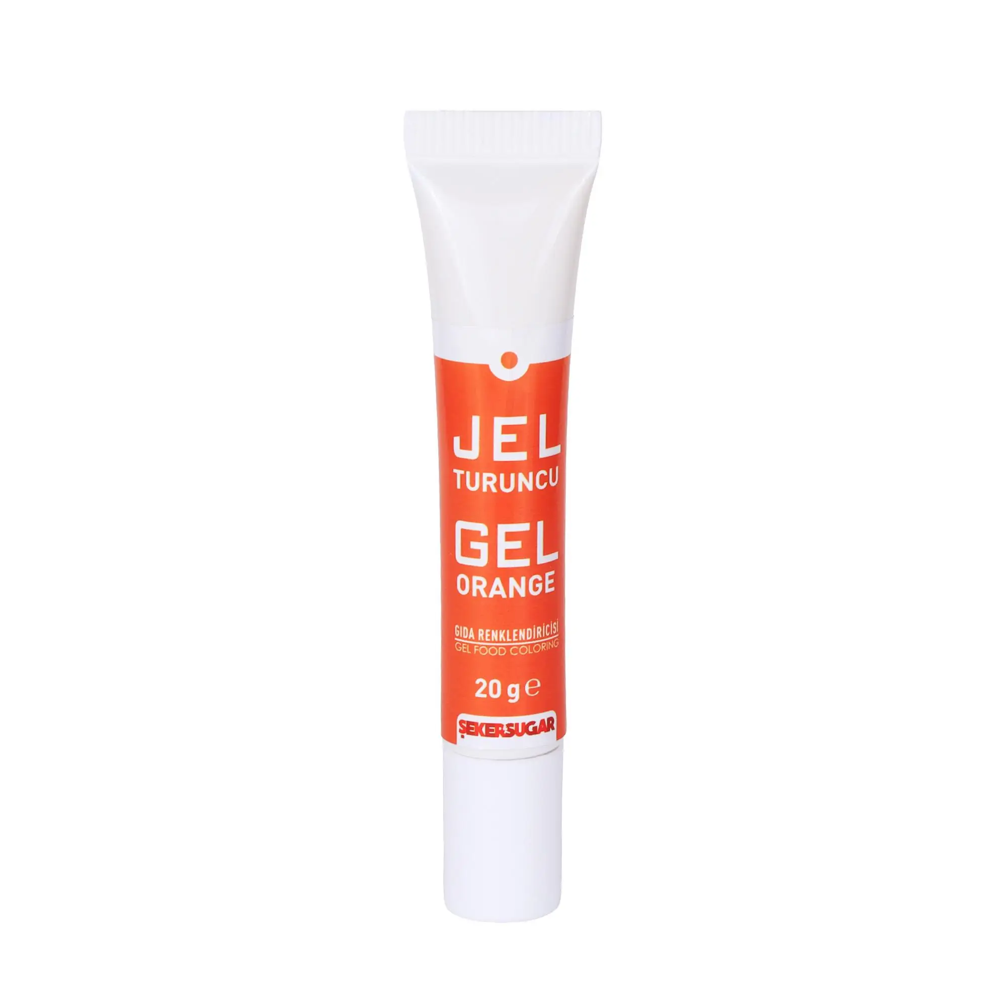 Tüp Jel Gıda Boyası Turuncu 20 gr