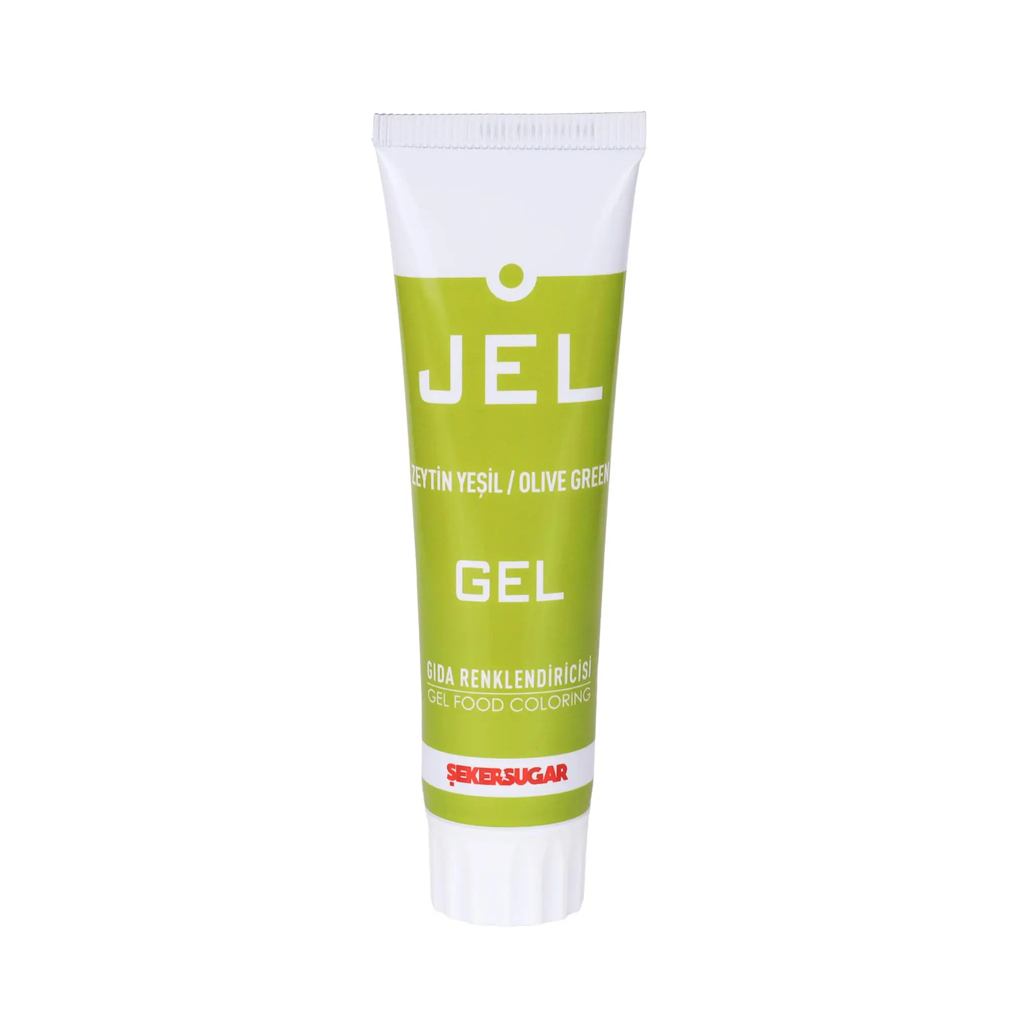Tüp Jel Gıda Boyası Zeytin Yeşili 100 gr