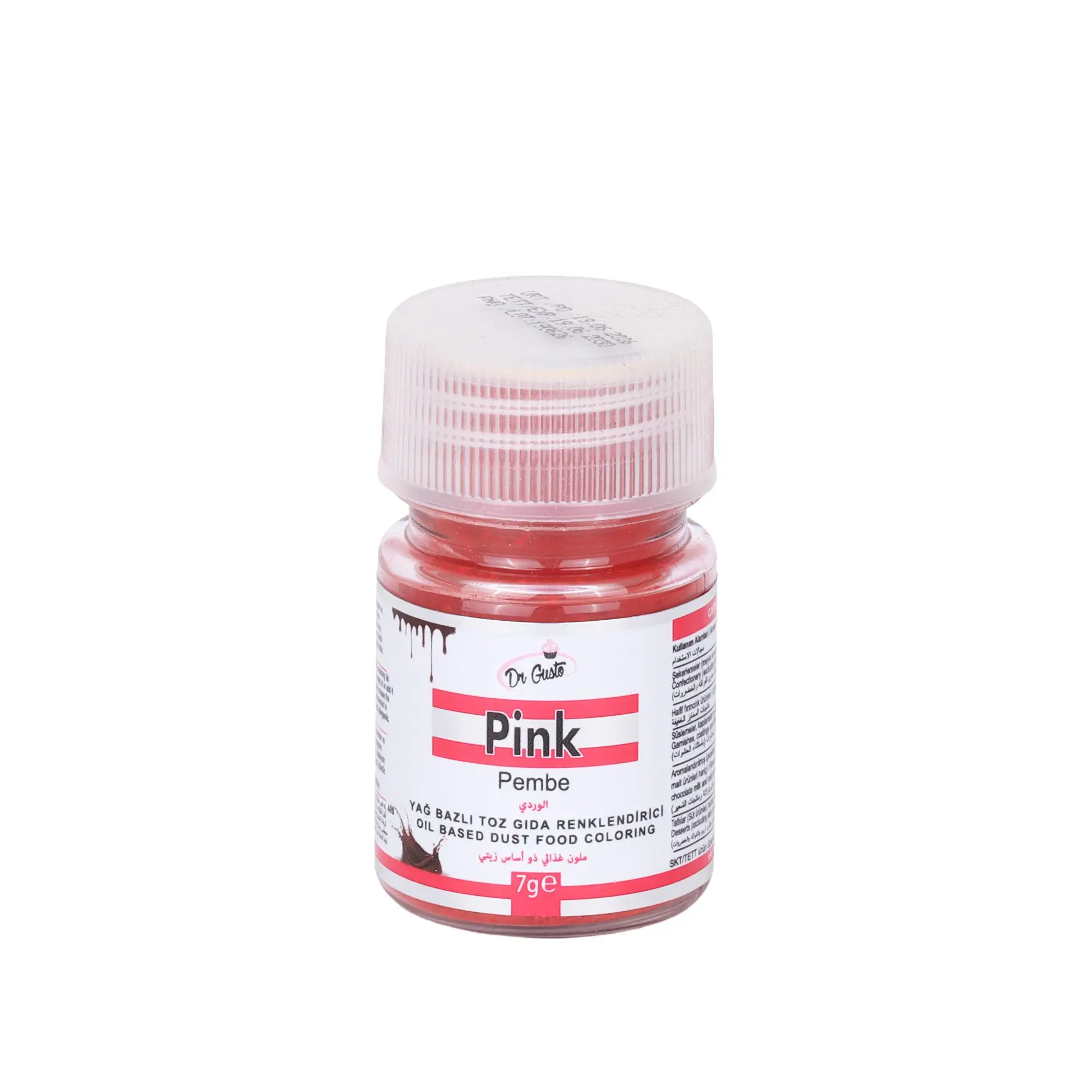Yağ Bazlı Toz Gıda Boyası 7 gr Pembe
